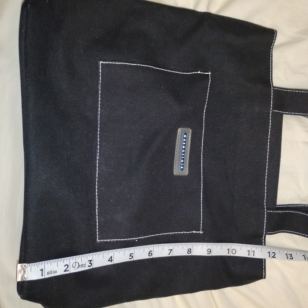 Essentials Black Shoulder Bag